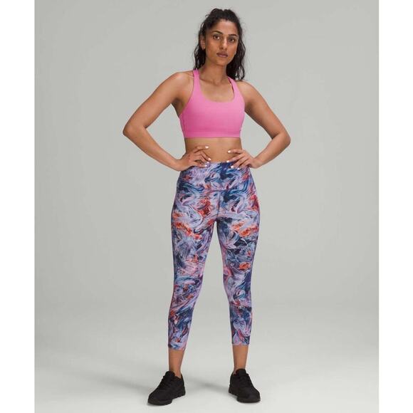 Lululemon Women's‎ Plus Size 20 Blue/Purple High-Rise Crop Leggings 23" - Picture 6 of 10